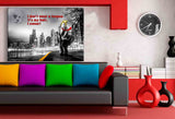 Donald Trump Zitat Skyline Leinwandbild LaraArt Studio Wanddeko Wandbild TOP XXL