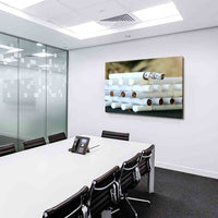Weiße Zigaretten Leinwandbild AK ART Wanddeko Wandbild Made in Germany TOP XXL