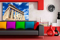 Griechenland Parthenon Leinwandbild AK ART Wanddeko Wandbild Made in Germany XXL