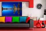 Rotterdam Hafen skyline Leinwandbild AK ART Wanddeko Wandbild Made in Germany