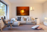Leuchtende Frucht Leinwandbild AK ART Wanddeko Wandbild Made in Germany TOP XXL