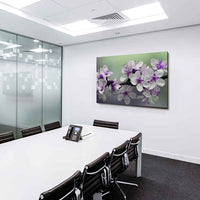 Blumen Leinwandbild / AK Art Bilder / Mehrfarbig + Kunstdruck XXL b07 Wandbild
