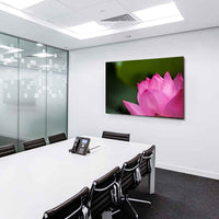 Lotus Blume Leinwandbild AK ART Kunstdruck Mehrfarbig Wandbild Wanddeko TOP XXL