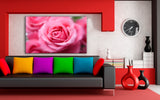 Blume Rose Leinwandbild AK ART Kunstdruck Mehrfarbig Wandbild Wanddeko TOP XXL