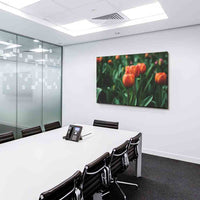 Tulpen Leinwandbild AK ART Kunstdruck Mehrfarbig Wandbild Wanddeko TOP XXL