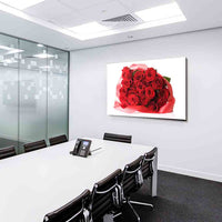 Rosen Geschenk Leinwandbild / AK Art Bilder Mehrfarbig Kunstdruck XXL Wandbild