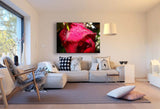 Rose Leinwandbild / AK Art Bilder / Mehrfarbig + Kunstdruck XXL Wandbild Blume