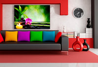 Orchidee Blume Leinwandbild AK Art Bilder Mehrfarbig Wandbild Kunstdruck TOP XXL