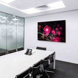 Rose Blume Leinwandbild AK Art Bilder Mehrfarbig Wandbild Kunstdruck TOP XXL
