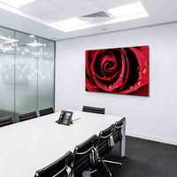 Rote Rose Leinwandbild AK Art Bilder Mehrfarbig Wandbild Kunstdruck TOP XXL