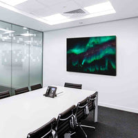 Skyrim Polarlichter Leinwandbild AK Art Studio Wanddeko Wandbild Kunstdruck XXL
