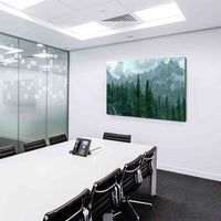 Skyrim Berge Wald Leinwandbild AK Art Studio Wanddeko Wandbild Kunstdruck XXL