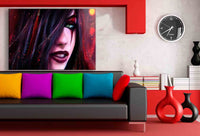 Sinister Blade League of Legends Woman Leinwandbild LaraArt Studio Wanddeko Wandbild