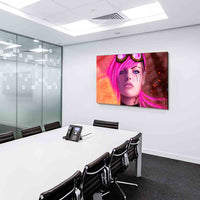 League of Legends VI Piltover Enforcer Leinwandbild AK ART Wanddeko Wandbild XXL