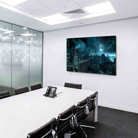 Dark Souls Nacht Schloss Leinwandbild AK Art Studio Wanddeko Wandbild Kunstdruck