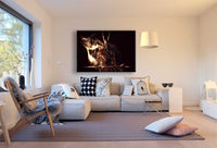 Dark Souls Kämpfer Sepia AK Art Bilder Premium Kunstdruck Leinwandbild Wandbild
