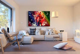 Deadpool Söldner AK Art Bilder Kunstdruck Made in Germany | Top Leinweindbilder