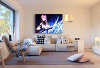 Final Fantasy Lightning Schwert Game AK Art Bilder Kunstdruck Leinwandbilder