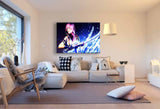Final Fantasy Lightning Schwert Game AK Art Bilder Kunstdruck Leinwandbilder