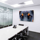 Doberman Augen AK Art Bilder Premium Kunstdruck Made in Germany Top Leinwandbild