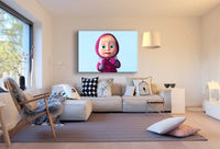 Mascha und der Bär Wunder Leinwandbild AK Art Studio Wanddeko Wandbild TOP XXL