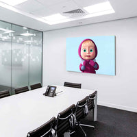 Mascha und der Bär Wunder Leinwandbild AK Art Studio Wanddeko Wandbild TOP XXL