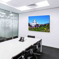 Matterhorn Berg Leinwandbild AK Art Bilder Wanddeko Wandbild Premium Kunstdruck