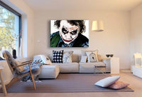 Joker Blick Leinwandbild LaraArt Studio Wanddeko Wandbild Kunstdruck FANART TOP