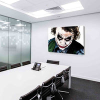 Joker Blick Leinwandbild LaraArt Studio Wanddeko Wandbild Kunstdruck FANART TOP