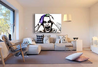 Verrückter Joker Leinwandbild AK ART Wanddeko Wandbild FANART Kunstdruck TOPXXL