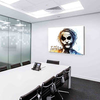 Joker Monster Art Leinwandbild AK Art Bilder Wanddeko Wandbild Kunstdruck XXL