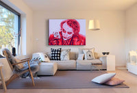 joker Zeichnung Abstrakt Leinwandbild AK Art Bilder Wanddeko Wandbild Kunstdruck