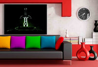 The Legend of Zelda Leinwandbild AK ART Wanddeko Wandbild TOP Geschenk Kunstdru