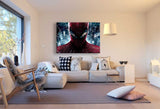 Spiderman Blick Leinwandbild / AK Art Bilder / Mehrfarbig + Kunstdruck Wandbild