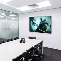 Batman Boomerang Mond Leinwandbild AK Art Bilder Mehrfarbig Kunstdruck Wandbild