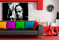 Leinwandbild Godfather Der Pate LaraArt Bilder Kunstdruck Wandbild TOP XXL