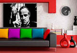Leinwandbild Godfather Der Pate LaraArt Bilder Kunstdruck Wandbild TOP XXL