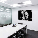 Leinwandbild Godfather Der Pate LaraArt Bilder Kunstdruck Wandbild TOP XXL