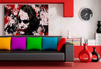 Joker Leinwandbild LaraArt Bilder Mehrfarbig Wandbild Kunstruck Wanddeko TOP XXL