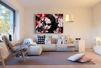 Joker Leinwandbild LaraArt Bilder Mehrfarbig Wandbild Kunstruck Wanddeko TOP XXL