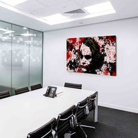 Joker Leinwandbild LaraArt Bilder Mehrfarbig Wandbild Kunstruck Wanddeko TOP XXL