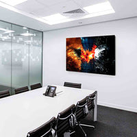 Batman Leinwandbild AK Art Bilder Mehrfarbig Wandbild Kunstdruck Wanddeko XXL