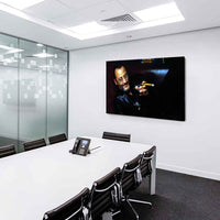 Jean Reno Leinwandbild LaraArt Bilder Mehrfarbig Wandbild Kunstdruck  Wanddeko