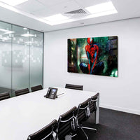 Spider Man Leinwandbild AK Art Bilder Mehrfarbig Wandbild TOP GESCHENK XXL