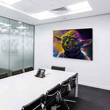 Star Wars Master Yoda Leinwandbild AK Art BilderWanddeko Wandbild TOP FANART