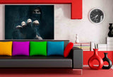 Thief Game Held Leinwandbild LaraArt Bilder Mehrfarbig Wandbild Geschenk XXL