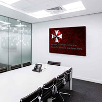 Umbrella Corporation 2 Leinwandbild AK ART Bilder Wanddeko Wandbild Kunstdruck