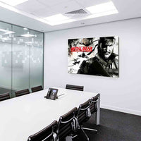 Metal Gear Solid Leinwandbild AK Art Studio Wanddeko Wandbild FANART TOP XXL