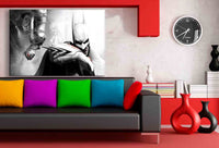 Batman & Catwoman Abstrakt Leinwandbild / AK ARTBilder / Leinwand Bild + Me...
