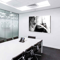 Batman & Catwoman Abstrakt Leinwandbild / AK ARTBilder / Leinwand Bild + Me...